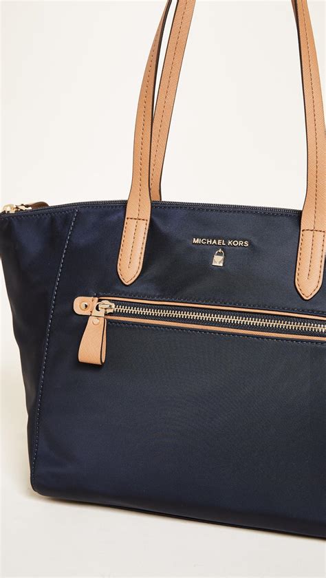 michael kors small nylon tote|Michael Kors nylon kelsey tote.